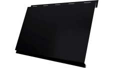 Вертикаль 0,2 classic Grand Line 0,45 Drap TR с пленкой RAL 9005 черный