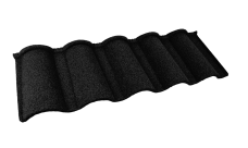 Лист композитной черепицы Grand Line Palermo черный кофе