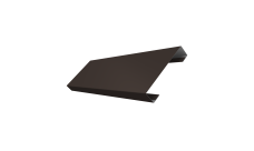 Ламель лицевая 100 забора жалюзи Texas Grand Line 0,5 PurPro RR 32 темно-коричневый