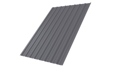 Профнастил С10A Grand Line 0,45 PE RAL 7004 сигнальный серый