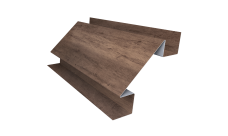 Угол внутренний сложный 75мм Grand Line 0,45 Print Premium Almond Wood Fresh (2м)