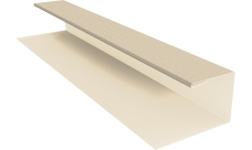 Планка П-образная Экобрус Grand Line 0,45 Print Elite Milky Wood TwinColor (3м)