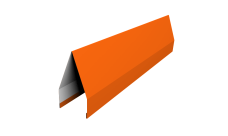 Ламель забора жалюзи Tokyo 0,45 PE RAL 2004 оранжевый