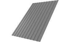 Профнастил С8A v01 Grand Line 0,45 PE lite с пленкой RAL 7004 сигнальный серый