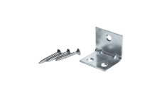 Уголок стальной CM Railing с саморезами 25х25мм