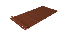 Элемент обхода Кликфальц Pro левый 0,5 Satin Matt TX RAL 8004 терракота