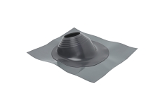 Проходной элемент MF угловой №2 (180-280мм) +185 EPDM (металлический окрашенный фланец) серый