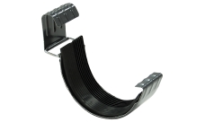 Соединитель желоба GL PU 125 мм RAL 7024 мокрый асфальт