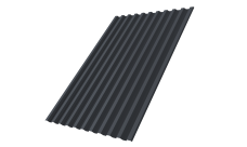 Профнастил С21R Grand Line 0,5 Satin Matt TX RAL 7024 мокрый асфальт