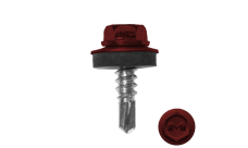 Саморез по металлу Daxmer 5,5х19 RAL 3011 (250) сверло №3