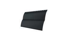 Блок-хаус new Grand Line 0,5 Rooftop Бархат с пленкой RAL 7016 антрацитово-серый