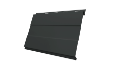 Софит Вертикаль 0,2 prof Grand Line 0,45 PE-Double RAL 7016 антрацитово-серый