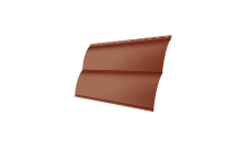 Блок-хаус new Grand Line 0,45 Drap TR с пленкой RAL 8004 терракота