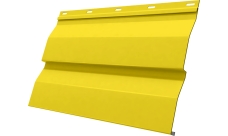 Корабельная доска НН 0,261 Grand Line 0,45 PE с пленкой RAL 1018 цинково-желтый