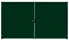 Ворота Estet 2,0х3,6 RAL 6005