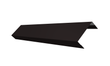 Ламель обратная 50 забора жалюзи Texas Grand Line 0,5 Satin Matt TX RAL 9005 черный