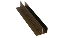 F-профиль MasterDeck 30х58,5мм анодированный Бронза 3 м