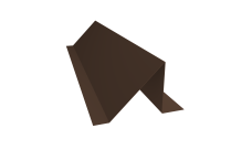 Планка снегозадержания 0,45 Drap TwinColor RAL 8017 шоколад (2м)