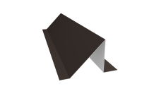 Планка снегозадержания малая 0,45 Drap RR 32 темно-коричневый (3м)