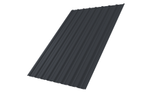 Профнастил С10A 0,4 PE-Double RAL 7024 мокрый асфальт