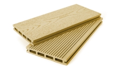 Террасная доска ДПК Grand Line 140мм вельвет и тиснение под дерево Золотой 4м (БШТ)