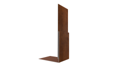 Планка приемная оконная Grand Line 0,45 Print-Double Premium Golden Wood Intense F (2м)