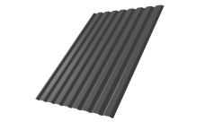Профнастил С20A 0,5 Satin RAL 7016 антрацитово-серый