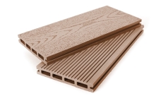 Террасная доска ДПК Grand Line 140мм вельвет и тиснение под дерево Какао 3м (БШТ)