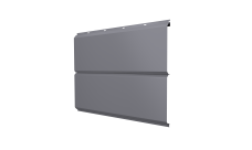 Софит ЭкоБрус new Grand Line без перфорации 0,5 Satin с пленкой RAL 7004 сигнальный серый