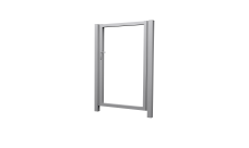 Калитка Жалюзи Texas 1,8х1 RAL 7040 без заполнения (ламель150 мм)