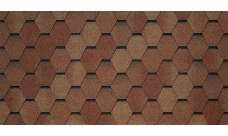 Черепица гибкая Tegola Veneto terracotta 206 (терракота)