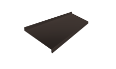 Отлив простой 250 Grand Line 0,5 Atlas X с пленкой RR 32 темно-коричневый (3м)