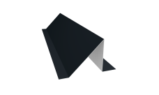 Планка снегозадержания 0,5 PurLite Matt RAL 9005 черный (2м)