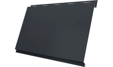 Вертикаль 0,2 classic Grand Line 0,5 Satin Matt TX с пленкой RAL 7024 мокрый асфальт