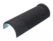 Конек полукруглый для композитной черепицы Luxard морион (0,395м)