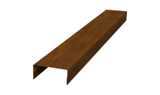 Крышка 30х15 жалюзи Texas 0,45 Print-double Elite Golden Wood (3м)