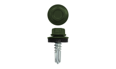 Саморез по металлу 5,5х19 (250шт) сверло №3 RAL 6020