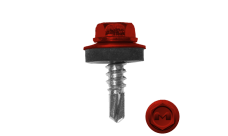 Саморез по металлу Daxmer 5,5х19 RAL 3020 (250) сверло №3