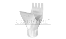 Воронка Grand Line PU 125/90 мм RAL 9003 сигнальный белый