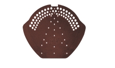 Коньковый торцевой элемент АСА универсальный Braas, коричневый