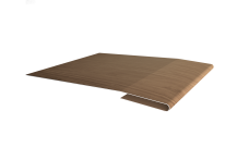 Планка начальная 0,45 Print Elite Honey Wood TwinColor (2м)