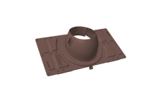 Элемент доборный к основанию Krovent Base-VT General коричневый