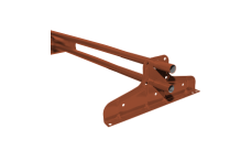 Снегозадержатель Стандарт Т4 d 25 RAL 8004 (3м)