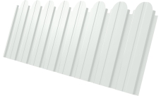 Профнастил C10B фигурный Grand Line 0,45 Drap TX RAL 9003 сигнальный белый