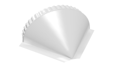 Заглушка конусная Grand Line 0,45 Drap RAL 9003 сигнальный белый