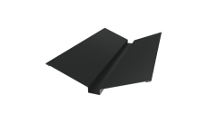 Планка ендовы верхней 115х30х115 Grand Line 0,45 Drap ST RAL 7016 антрацитово-серый (2м)