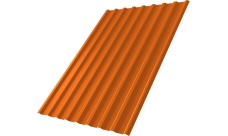 Профнастил С20R Grand Line 0,45 PE RAL 2004 оранжевый