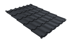 Профиль волновой "Модерн" ("Modern") 0,45 Drap TX RAL 7024 мокрый асфальт