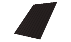 Профнастил С8A v01 Grand Line 0,4 PE-Matt-Double RAL 9005 черный