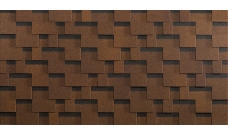 Черепица гибкая Технониколь Болеро терракота new